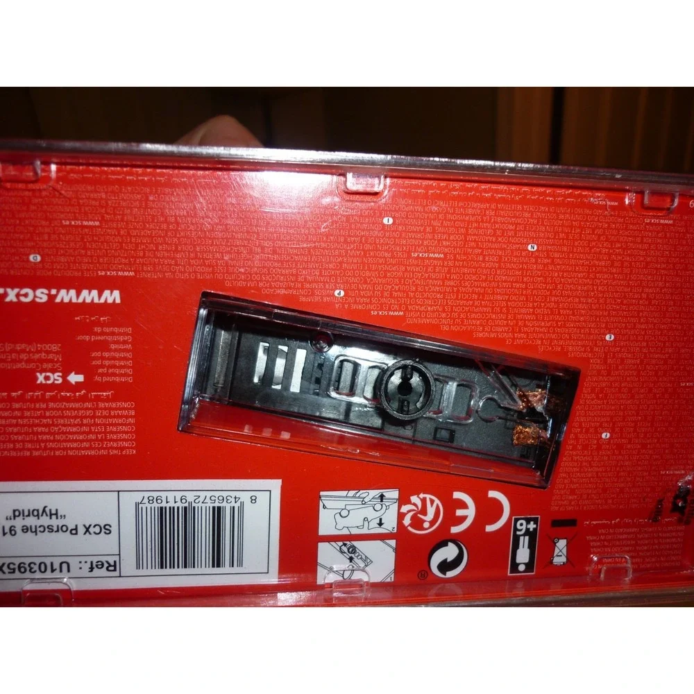 New SCX  PORSCHE 911 GT3 'HYBRID' 1:32‎ SLOT CAR  # U10395X300
